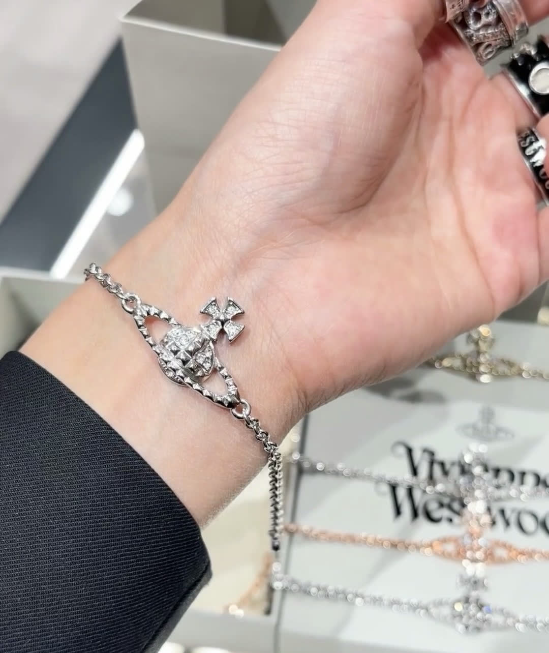 Vivienne Westwood Classic Logo Bracelet